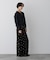 「STEVELOUR」ベロアブルームロングスカート(セットアップ可)