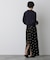 「STEVELOUR」ベロアブルームロングスカート(セットアップ可)
