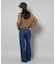ドロストワイドデニムパンツ