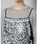 Sara mallika／TULLETAPEEMBRIODERY CAMI DRESS