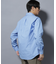 「N shirt」Anti Soaked(R)汗染み防止ホリゾンタルカラーシャツ長袖