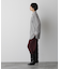「STEVELOUR」裾リブニットパンツ