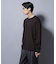 CICA&UVカット リブニットクルーネック