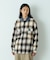 ｢HOTEL PALACE｣ ヴィンテージライクオンブレチェックネルシャツ