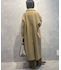 メルトンジャージーステンカラーコート