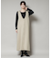 ジレワンピース×ファースリーブトップス アンサンブルセット