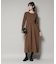 フォルムスカートニットワンピース