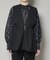 troisiemechaco／PUFFY JACQUARD　ジレ