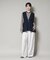 troisiemechaco／PUFFY JACQUARD　ジレ