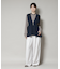 troisiemechaco／PUFFY JACQUARD　ジレ