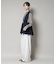 troisiemechaco／PUFFY JACQUARD　ジレ