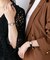 SEIKO／セイコー コラボレーション スクエア ゴールド×ブラック