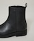 CAMINANDO／SIDE ZIP SHORT BOOTS