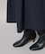 ダブルクロスベルト付きタックワンピース