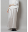 レザーライクシャイニースカート