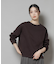 ORCIVAL／CREW NECK L／S P.O.