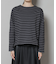 ORCIVAL／CREW NECK L／S P.O.