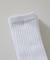 Healthknit／シンカーWHITE無地SOX