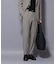 ｢N TROUSERS BASIC｣ 洗えるMIXツイードストレッチパンツ(セットアップ可)