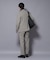 ｢N TROUSERS BASIC｣ 洗えるMIXツイードストレッチパンツ(セットアップ可)