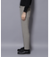 ｢N TROUSERS BASIC｣ 洗えるMIXツイードストレッチパンツ(セットアップ可)