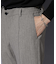 ｢N TROUSERS BASIC｣ 洗えるMIXツイードストレッチパンツ(セットアップ可)