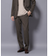 ｢N TROUSERS BASIC｣ 洗えるMIXツイードストレッチパンツ(セットアップ可)