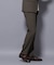｢N TROUSERS BASIC｣ 洗えるMIXツイードストレッチパンツ(セットアップ可)