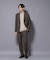｢N TROUSERS BASIC｣ 洗えるMIXツイードストレッチパンツ(セットアップ可)
