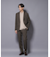 ｢N TROUSERS BASIC｣ 洗えるMIXツイードストレッチパンツ(セットアップ可)