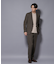 ｢N TROUSERS BASIC｣ 洗えるMIXツイードストレッチパンツ(セットアップ可)
