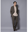 ｢N TROUSERS BASIC｣ 洗えるMIXツイードストレッチパンツ(セットアップ可)