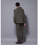｢N TROUSERS BASIC｣ 洗えるMIXツイードストレッチパンツ(セットアップ可)