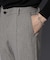 ｢N TROUSERS BASIC｣ 洗えるMIXツイードストレッチパンツ(セットアップ可)