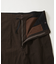 HAVERSACK／泥染風コットンフランネルクロップドワイドパンツ(セットアップ可)