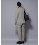 ｢N JACKET BASIC｣ 洗えるMIXツイードストレッチジャケット(セットアップ可)