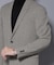 ｢N JACKET BASIC｣ 洗えるMIXツイードストレッチジャケット(セットアップ可)