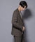 ｢N JACKET BASIC｣ 洗えるMIXツイードストレッチジャケット(セットアップ可)
