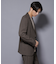｢N JACKET BASIC｣ 洗えるMIXツイードストレッチジャケット(セットアップ可)