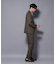 ｢N JACKET BASIC｣ 洗えるMIXツイードストレッチジャケット(セットアップ可)