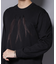 フェザー エンブロイダリー ロングスリーブTシャツ