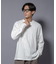 フェザー エンブロイダリー ロングスリーブTシャツ