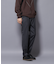 「N JACKET PREMIUM」RENU(R)ウール混洗えるサキソニーパンツ(セットアップ可)