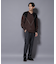 「N JACKET PREMIUM」RENU(R)ウール混洗えるサキソニーパンツ(セットアップ可)
