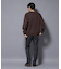「N JACKET PREMIUM」RENU(R)ウール混洗えるサキソニーパンツ(セットアップ可)
