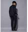 「N JACKET PREMIUM」RENU(R)ウール混洗えるサキソニーパンツ(セットアップ可)