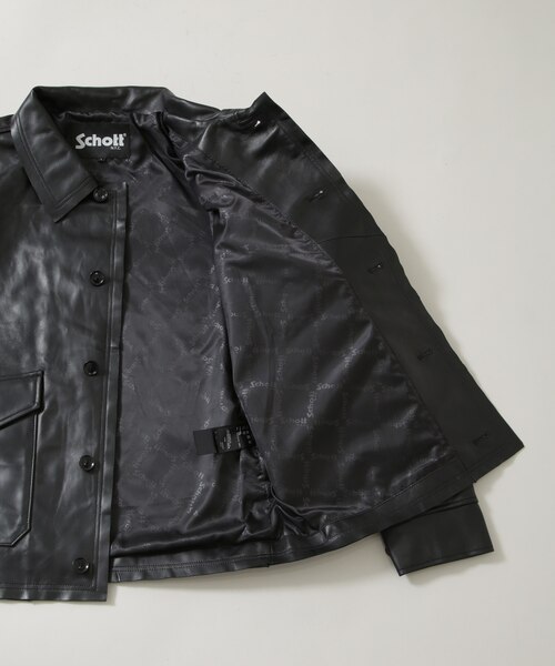 Schott／別注 LEATHER JACKET｜ナノ・ユニバースの通販｜&mall（アンド