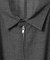 ATON／TWIST WOOL WASHER ZIP UP SHIRT