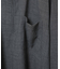 ATON／TWIST WOOL WASHER ZIP UP SHIRT