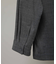 ATON／TWIST WOOL WASHER ZIP UP SHIRT